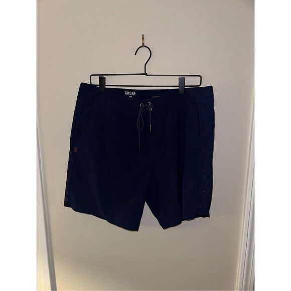 Rhone Swim Board Shorts 7” Men’s Size 35 Navy - Picture 1 of 6
